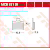 TRW Plaquettes de frein MCB831SI Sinter offroad