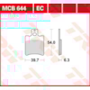 TRW Plaquettes de frein MCB644EC Organique