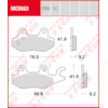 TRW Plaquettes de frein MCB663SRM Sinter maxi scooter