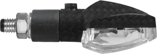 Clignotants CHAFT Tinny Carbon avec lentille transparente (par paire)