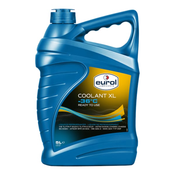 EUROL Coolant XL -36° (G12+) 5 litres