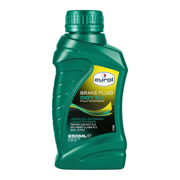 EUROL Brake fluid DOT5 Silicone 250 ml