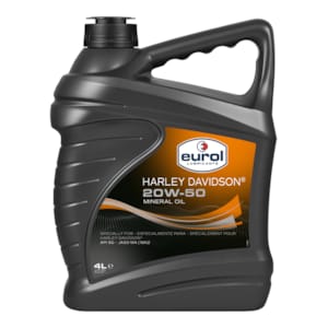 Motorolie 4T EUROL 20W-50 HD Mineraal 4 liter