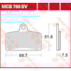 TRW Plaquettes de frein MCB780 Allround organique