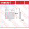 TRW Plaquettes de frein MCB63 Allround organique