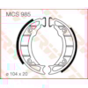 TRW Brake shoes MCS985