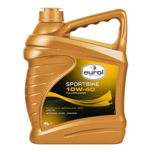 Motorolie 4T EUROL 10W-40 Synthetisch Sportbike 4 liter
