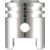 Valve caps KEITI Silver