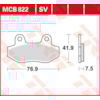 TRW Plaquettes de frein MCB822 Allround organique