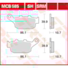 TRW Plaquettes de frein MCB585 Allround organique
