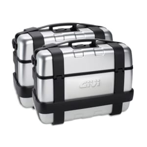 Top boxes and side GIVI TRK33 Trekker panniers aluminum cover - 2x 33 liters