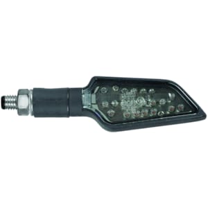 Knipperlichten CHAFT Bower Zwart met fumé lens (per paar)