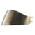 Shark Vizier VZ120 Goud spiegelvizier