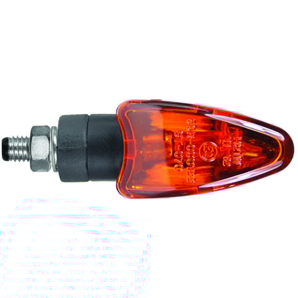 CHAFT Blade Set Zwart met oranje/fumé/trans. lens (per paar)