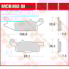 TRW Plaquettes de frein MCB802SI Sinter offroad