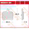 TRW Brake pads MCB811SH Sinter street