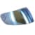 LS2 Vizier WS36 Blauw spiegelvizier