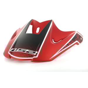 Onderdelen LS2 MX426 airforce 2 klep rood deco