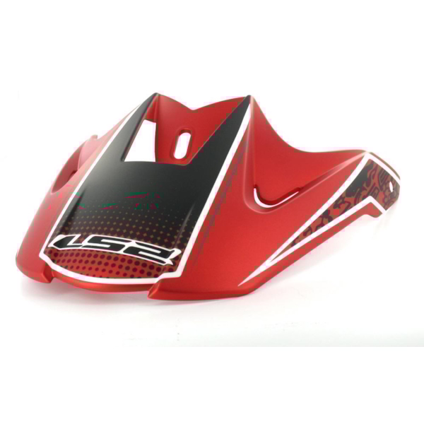 LS2 MX426 airforce 2 penne rouge deco