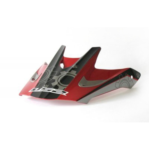 LS2 MX442 airforce F2 penne rouge deco