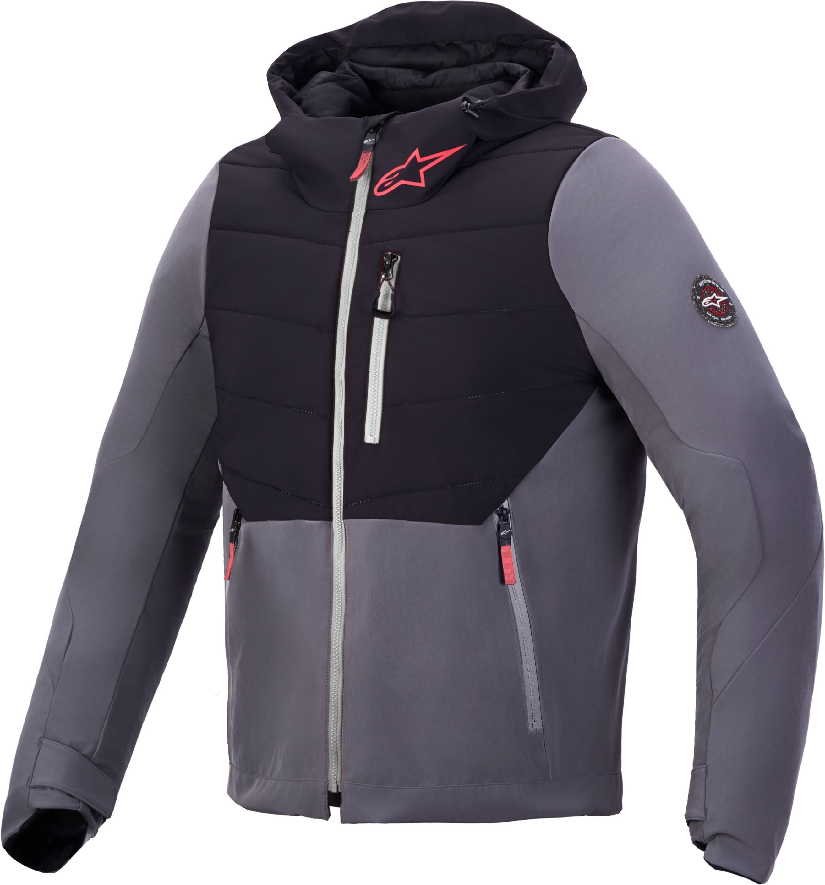 Textiel motorjas heren ALPINESTARS Therma-Tech Waterproof Jacket Zwart-Donker Grijs