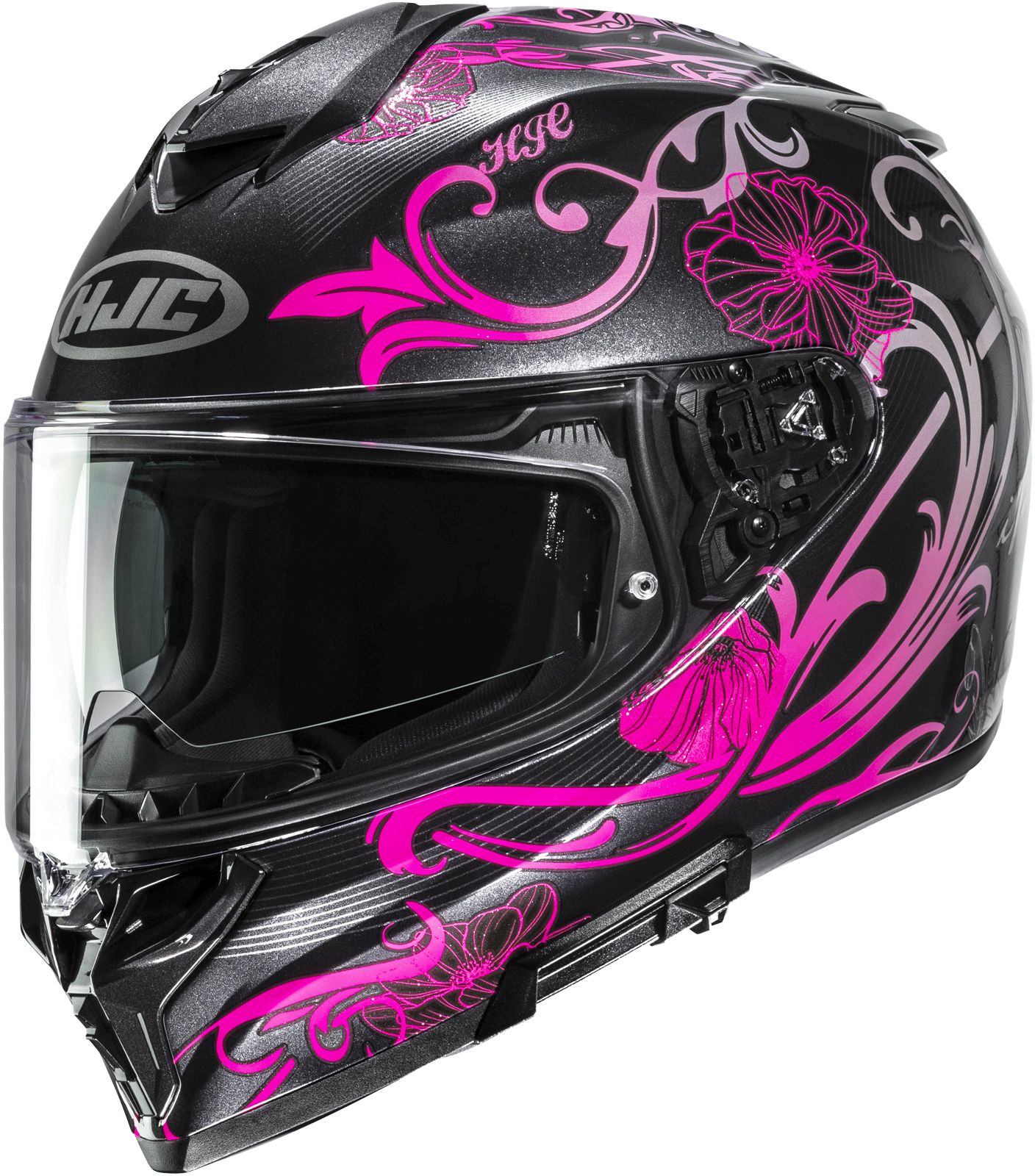 Integraalhelm HJC i72 Marti Zwart - Roze