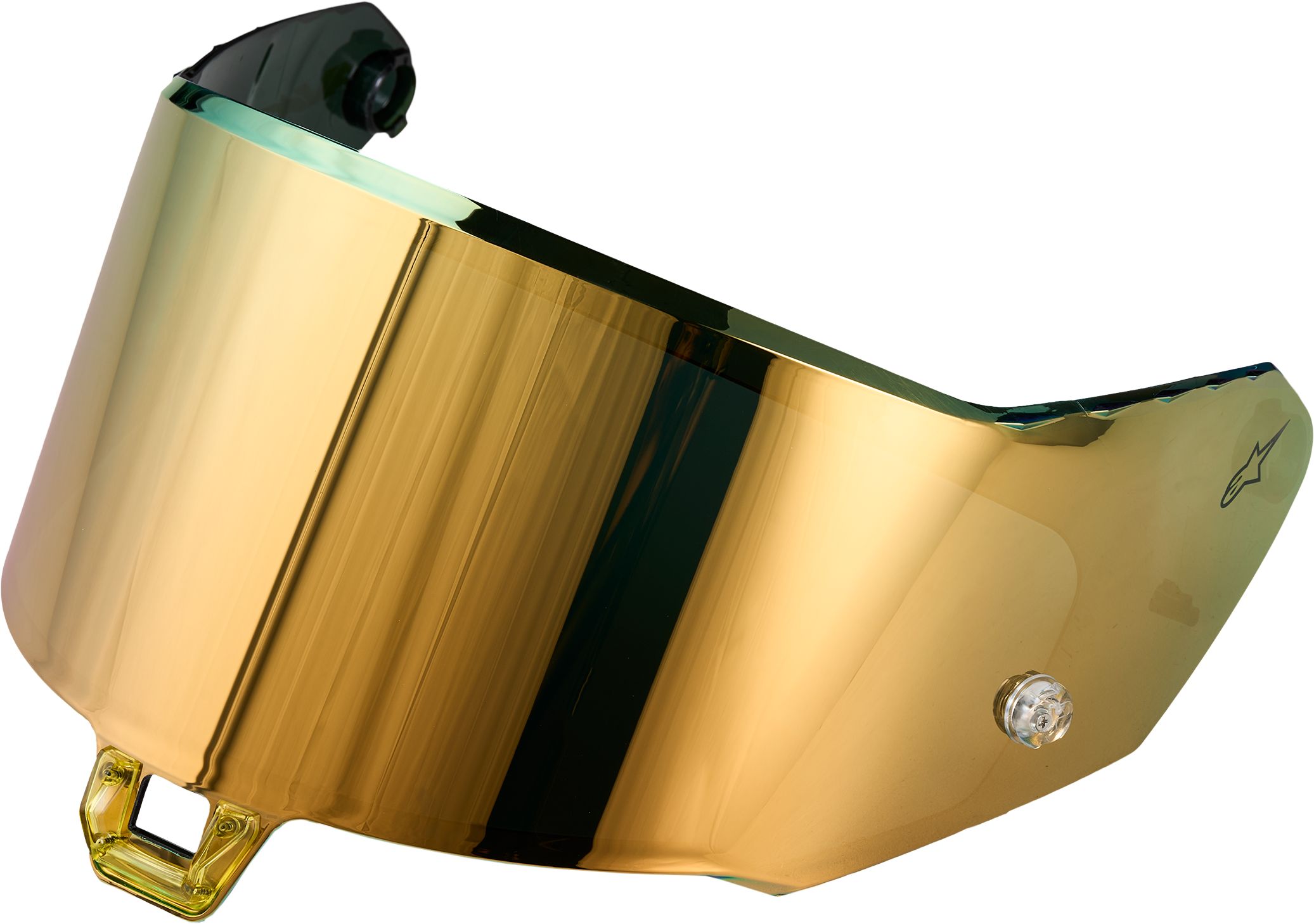 ALPINESTARS Visière AFHS-02 Supertech R10/R7 Gen2.1 Absolute Vision Miroir Or