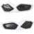 Laarzen en schoenen onderdelen ALPINESTARS Teensliders TPU AS04S Zwart-Wit