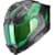 Full-face helmet SCORPION EXO-1500 Carbon Air Platted Black-Green