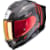 Casque intégral SCORPION EXO-1500 Carbon Air Zity Noir-Rouge