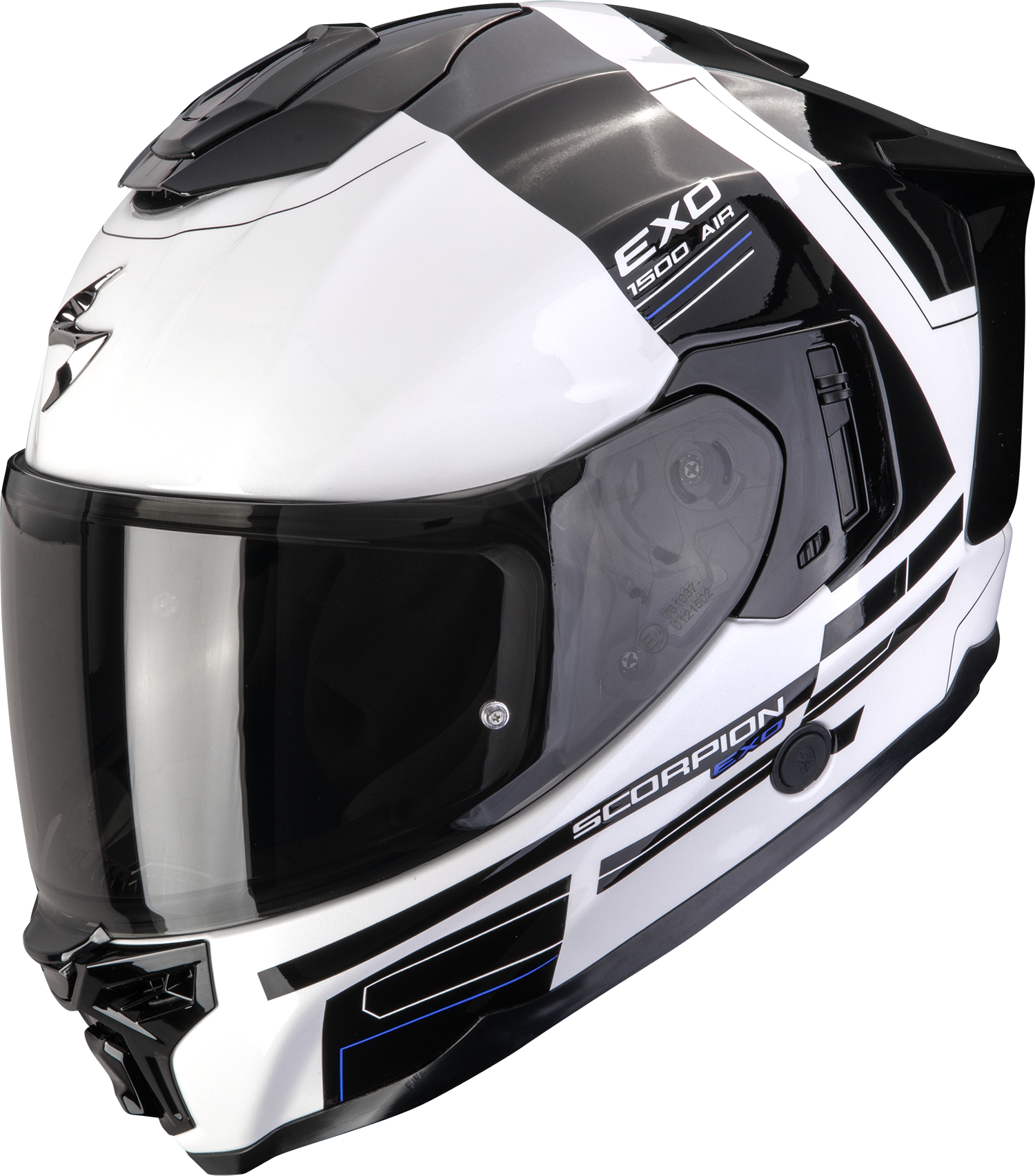 Casque intégral SCORPION EXO-1500 Air Dual Blanc-Noir