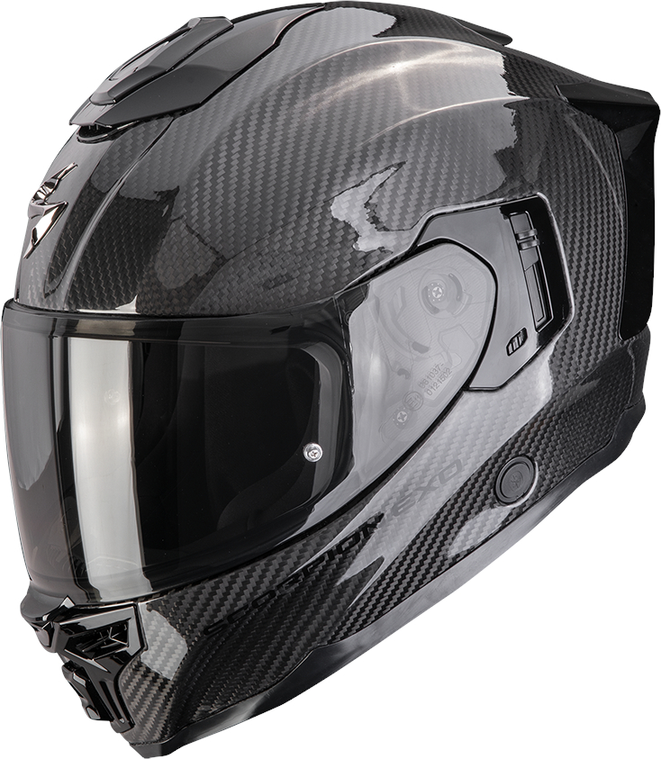 Integraalhelm SCORPION EXO-1500 Carbon Air Solid Zwart