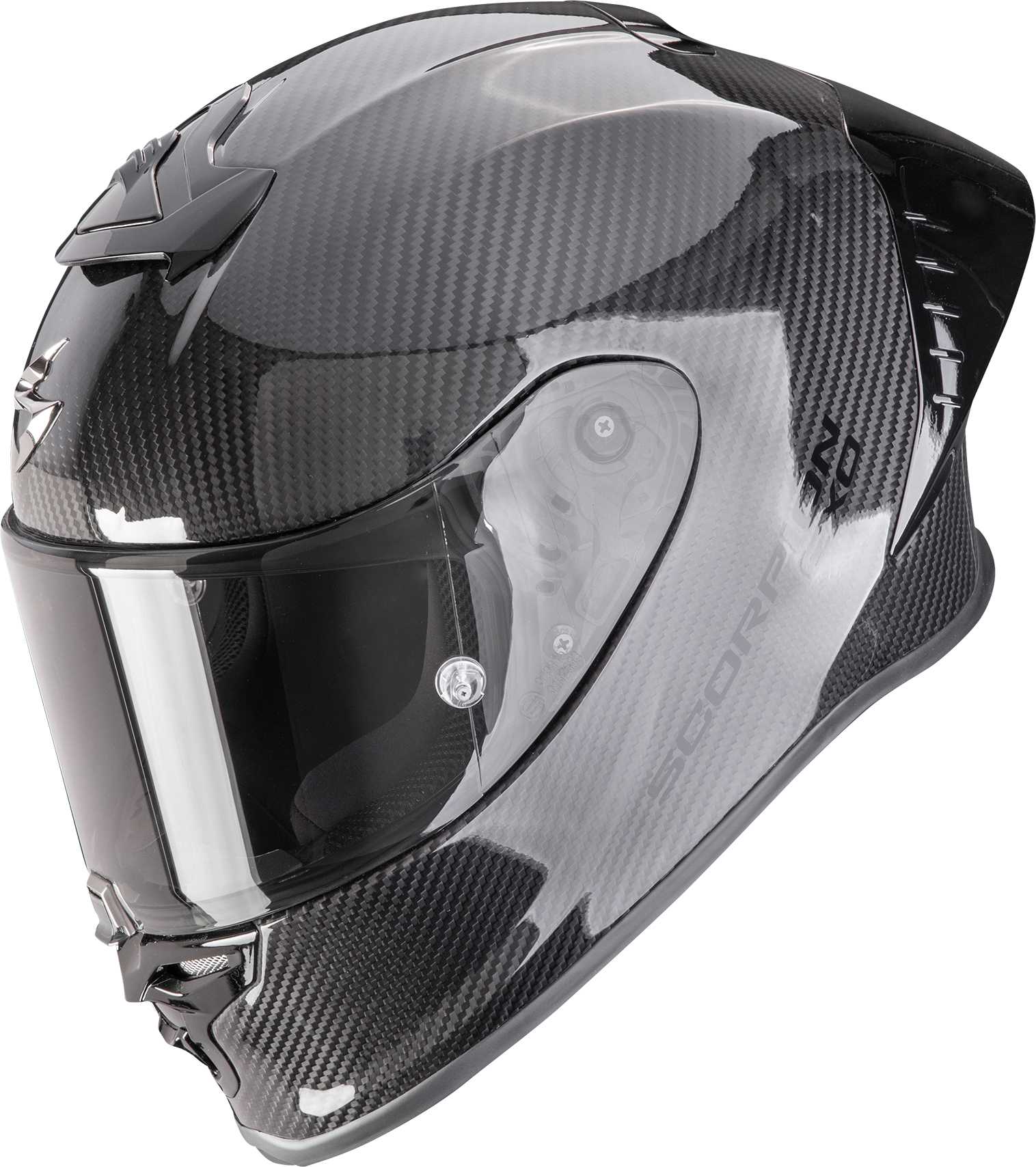 Integraalhelm SCORPION EXO-R1 Evo II Carbon Air Solid Zwart