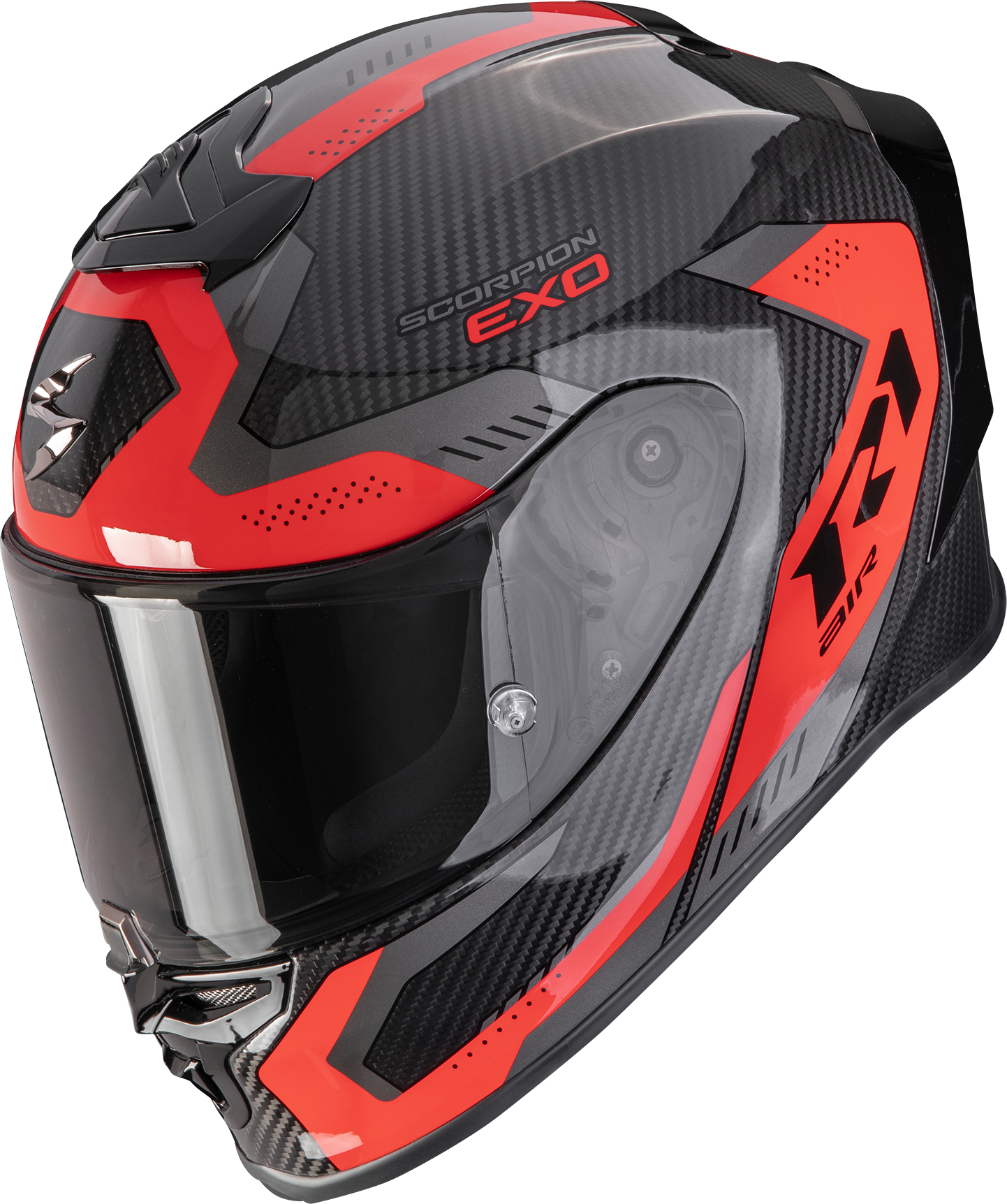 SCORPION EXO-R1 Evo Air Carbon Propel Noir-Rouge