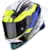 Full-face helmet SCORPION EXO-R1 Evo II Air Valere Black-Blue-Neon Yellow