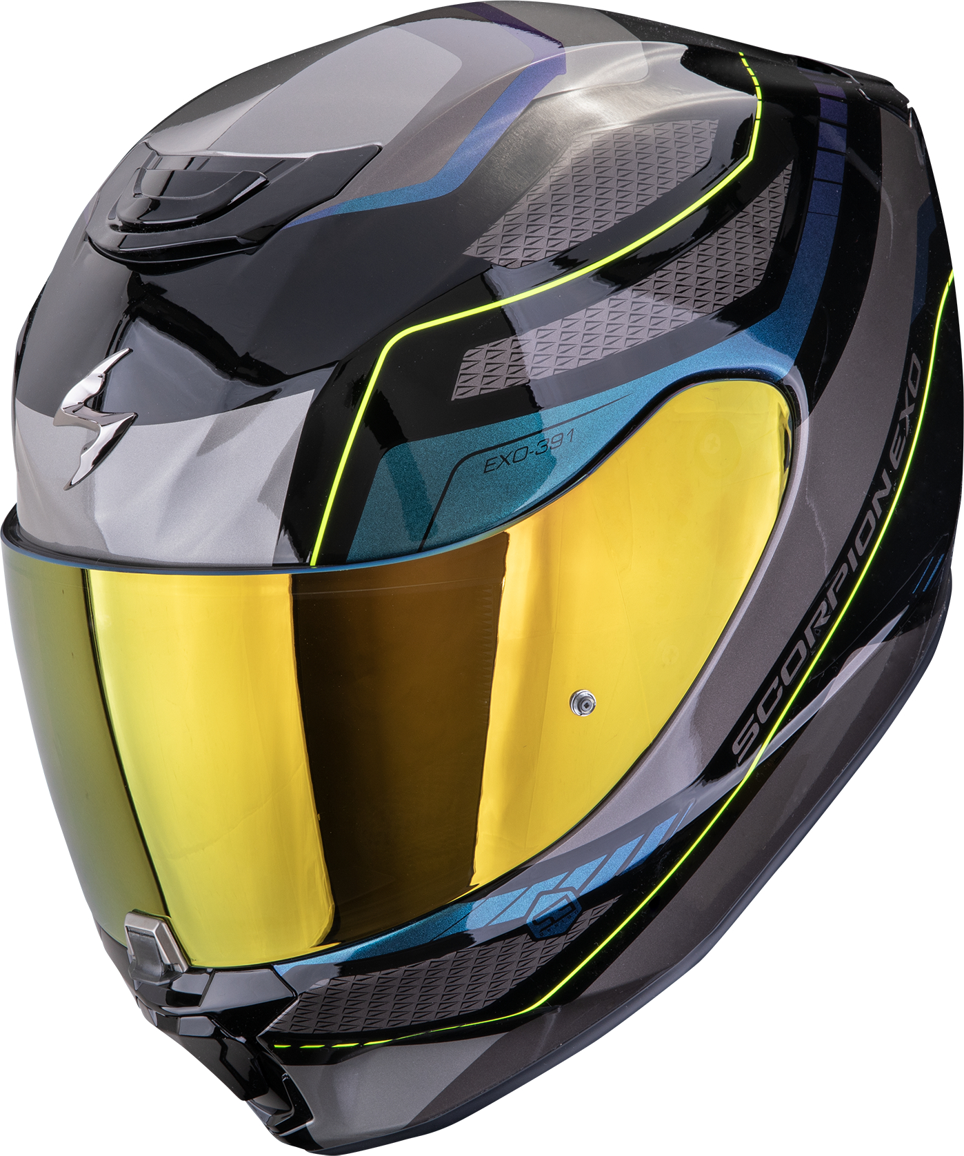 Full-face helmet SCORPION EXO-391 Leo Black-Blue