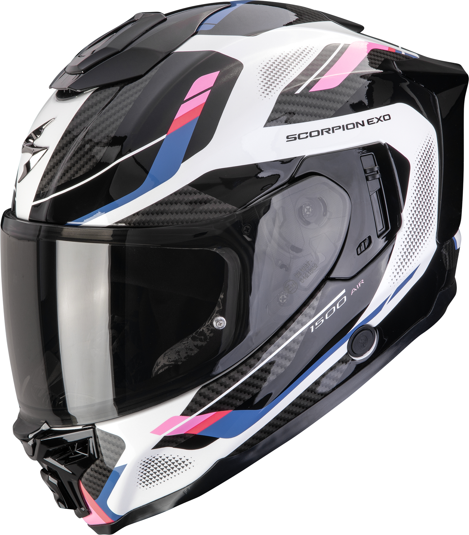 SCORPION EXO-1500 Air Sleek White-Black-Pink