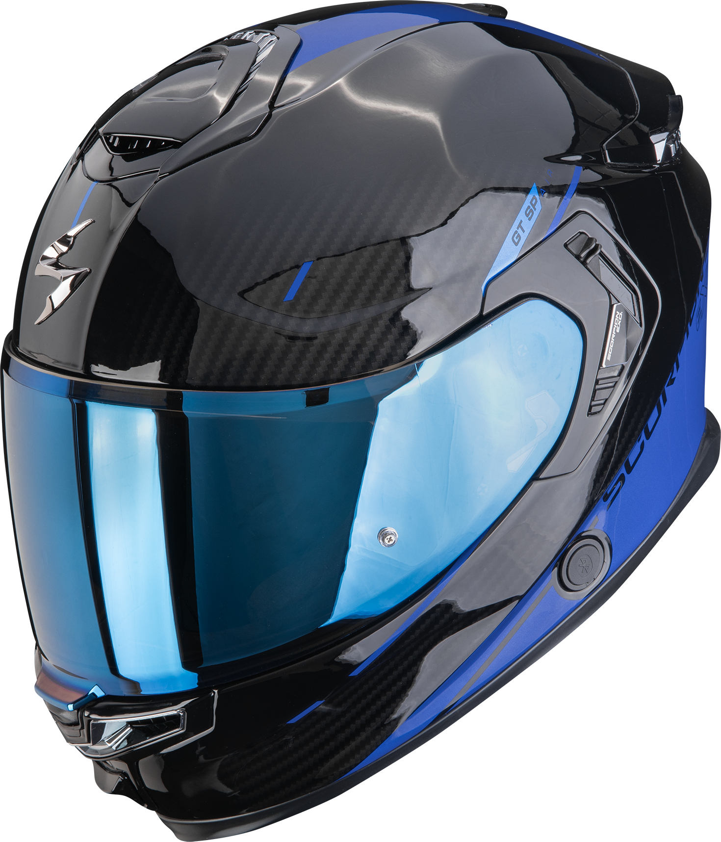 SCORPION EXO-GT SP Air Asphalt Black-Blue