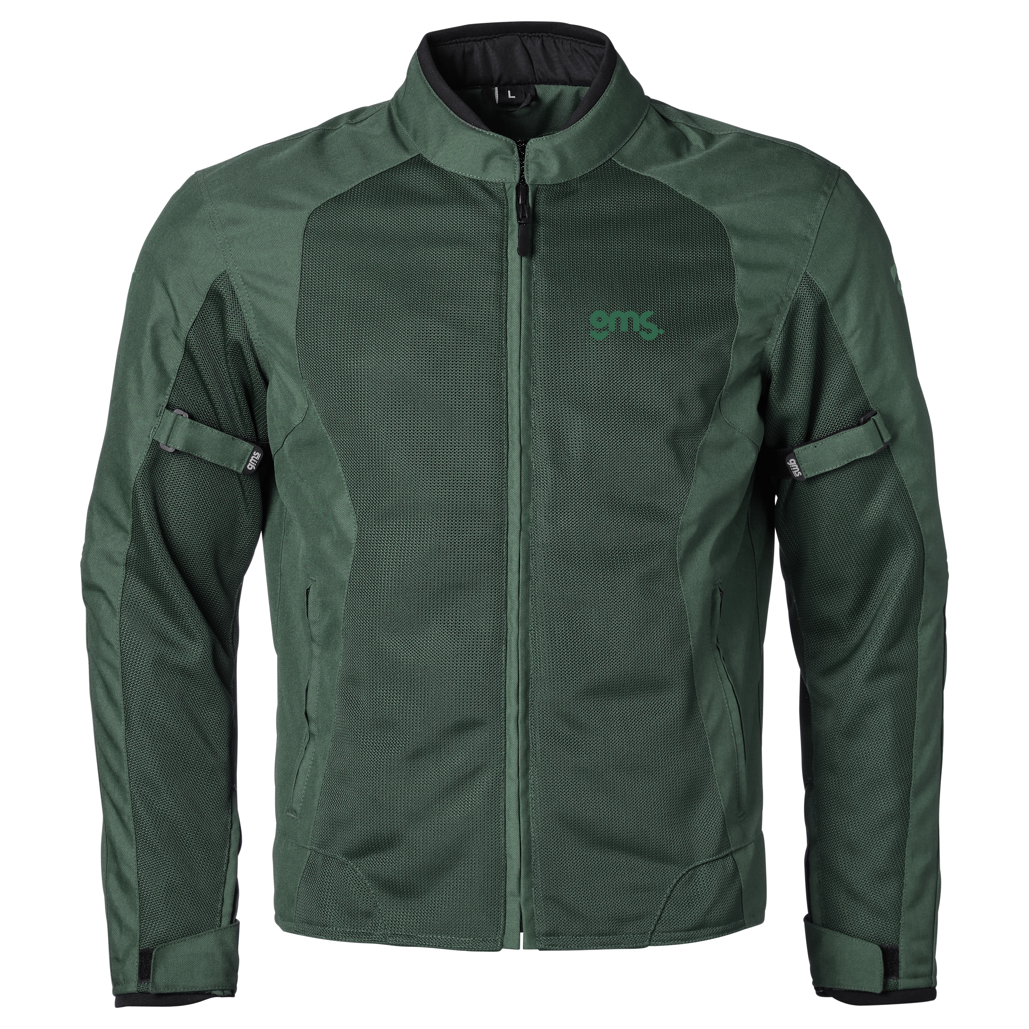 Doorwaai motorjas en hoodie heren GMS Fiftysix.7 jacket Groen