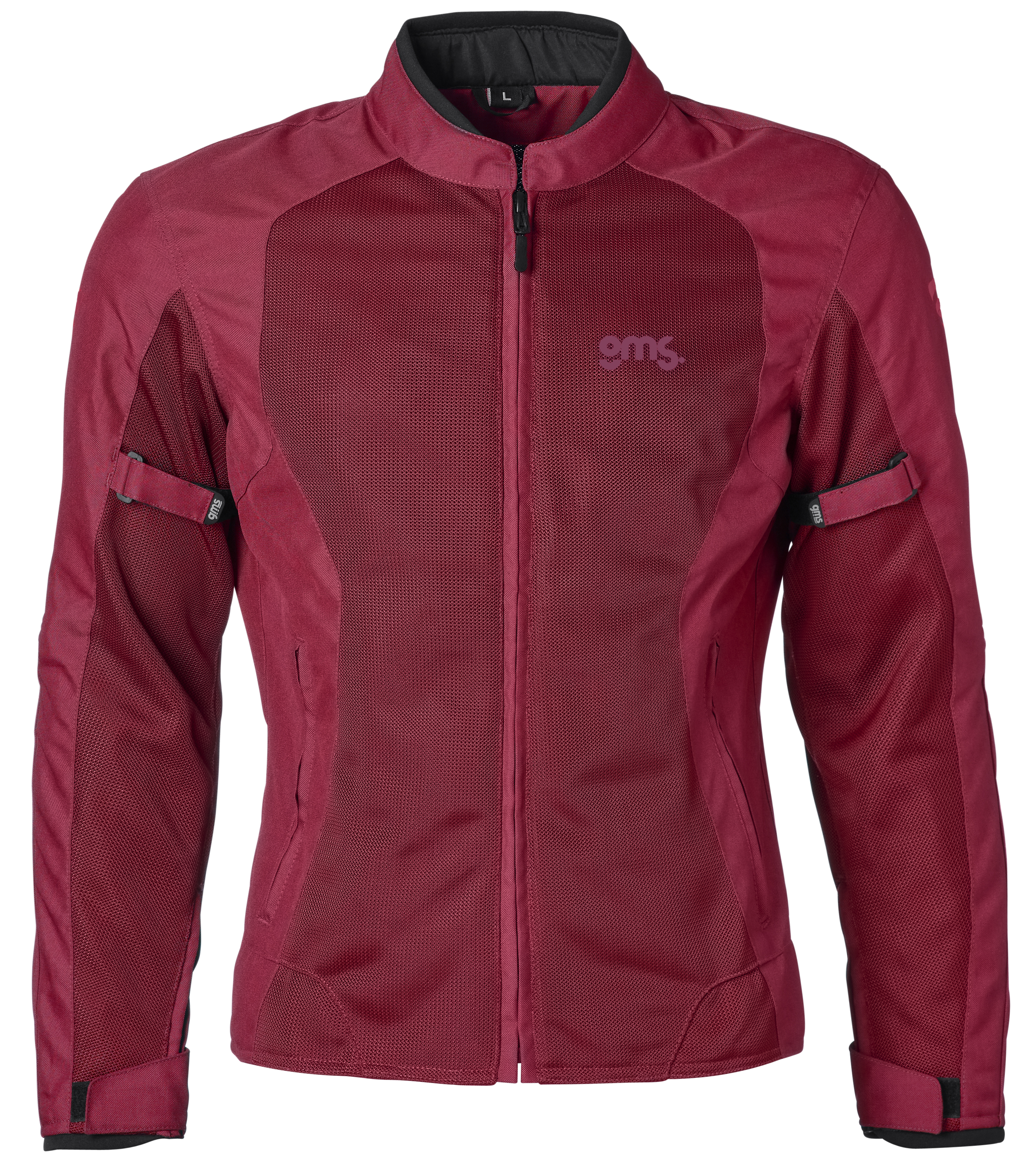 Women's summer motorcycle jacket and hoodie GMS FiftySix.7 Lady Burgundy