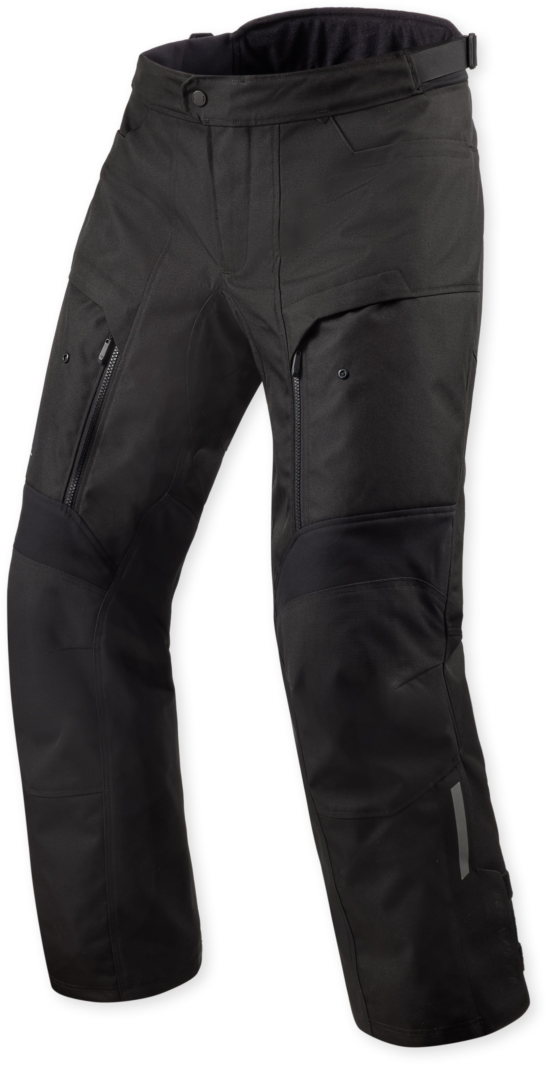 Pantalon moto en textile hommes REV'IT! Outback 5 H2O pants Noir court