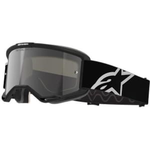 Lunettes de cross ALPINESTARS Vision 5 Corp Goggle Noir-Transparent