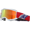 ALPINESTARS Vision 5 Corp Goggle Rouge-Violet-Miroir Rouge