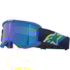 ALPINESTARS Vision 5 Corp Goggle Blue-Yellow Fluo-Mirror Blue