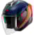 Casque jet SHARK Skwal i3 Mekarium Noir-Chrome-Orange KUO