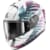 Full-face helmet SHARK Ridill 2 Reptaia Lady White-Violet-Cameleon WVX