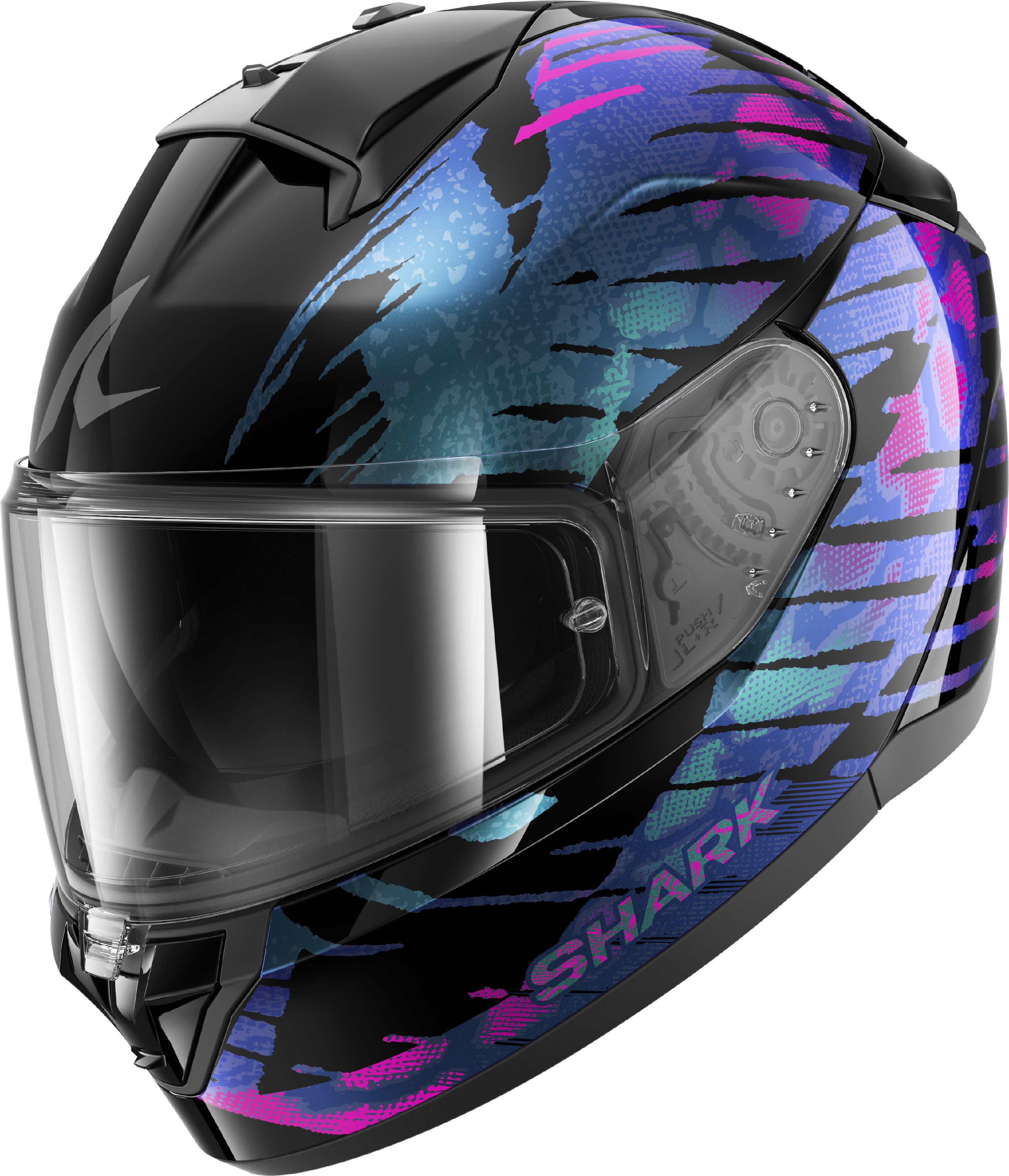 SHARK Ridill 2 Reptaia Lady Black-Violet-Glitter KVX