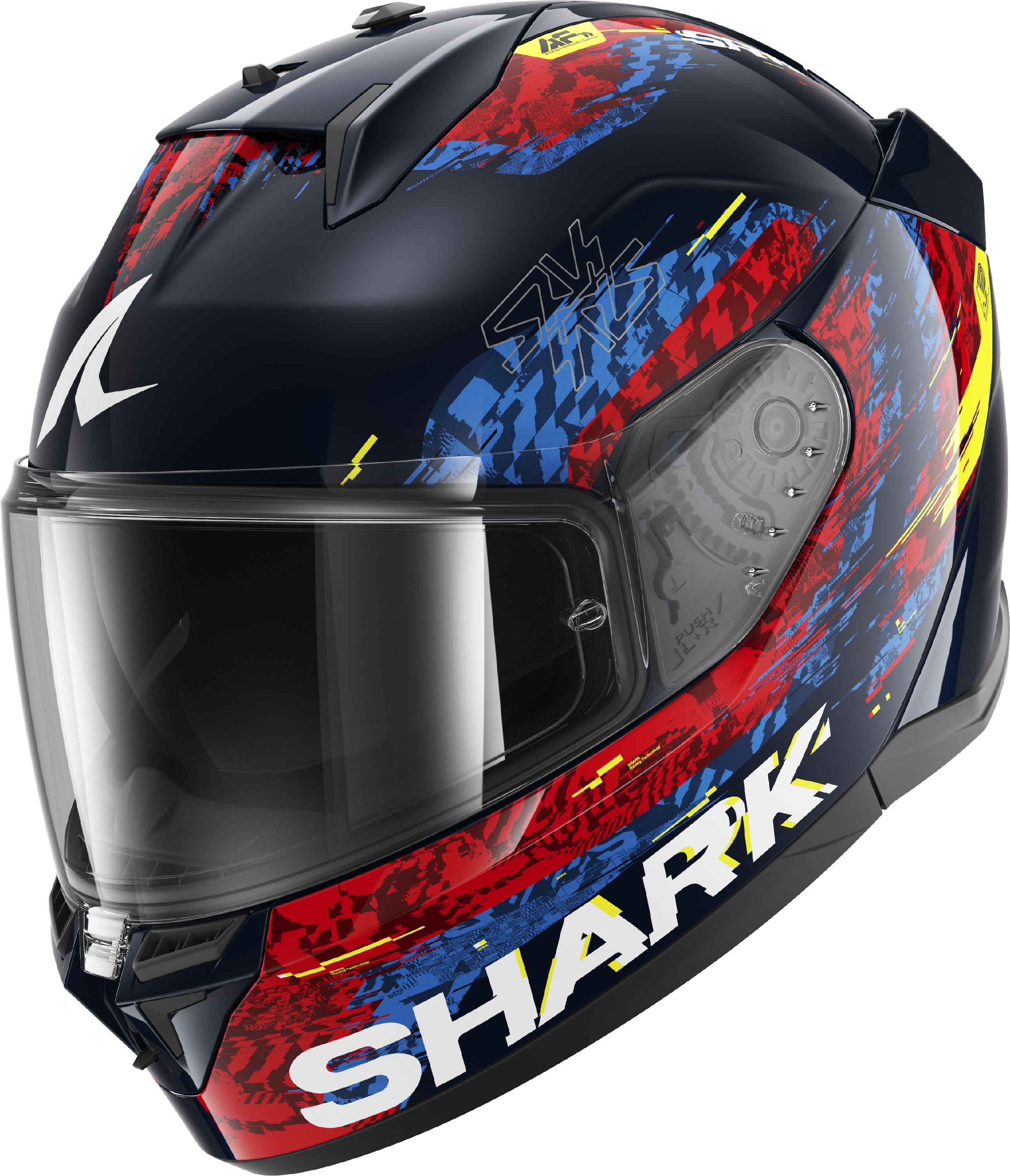 SHARK D-Skwal 3 Speed-Vib Blue-Red-Blue BRB
