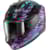 Casque intégral SHARK D-Skwal 3 Reptaia Lady Mat Noir-Caméléon-Noir KXK