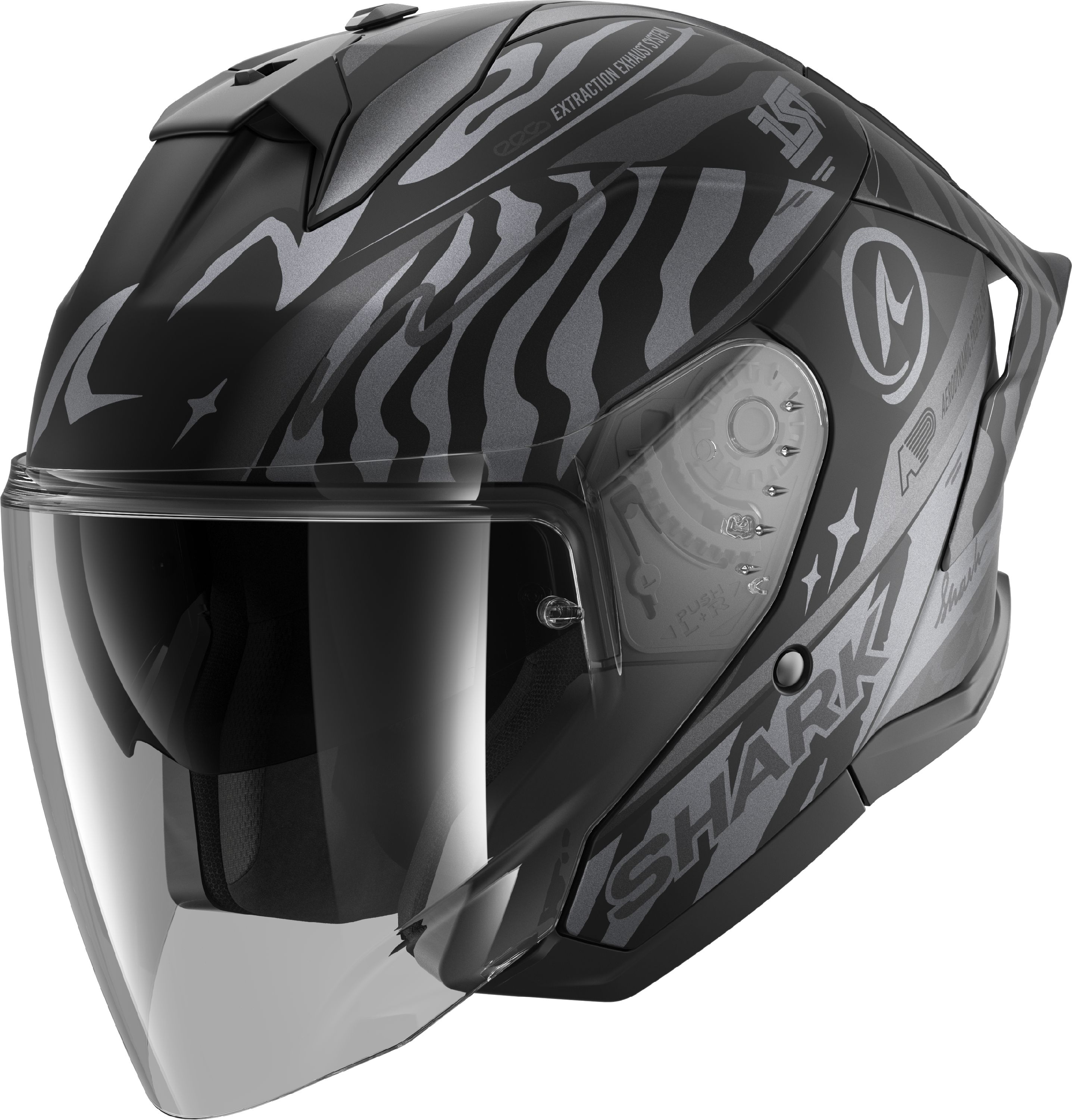 Mat Noir-Anthracite-Argent KAS (€ 289,99)